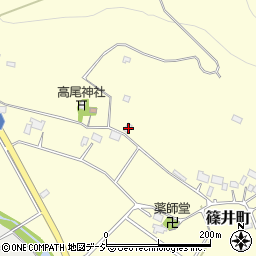 栃木県宇都宮市篠井町230周辺の地図