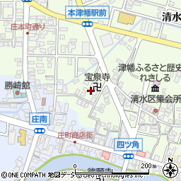 石川県津幡町（河北郡）清水（ニ）周辺の地図