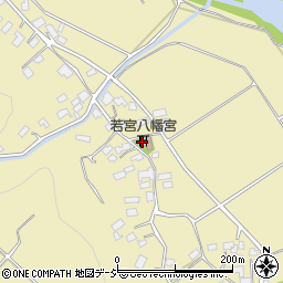 若宮八幡宮周辺の地図