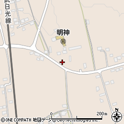 栃木県日光市明神273-1周辺の地図