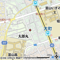 富山県富山市堀川小泉町833-2周辺の地図