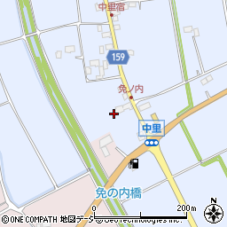 栃木県宇都宮市中里町1210周辺の地図