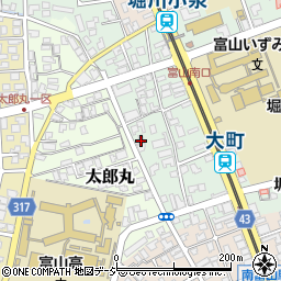 富山県富山市堀川小泉町833-1周辺の地図