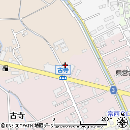 富山県富山市古寺456周辺の地図