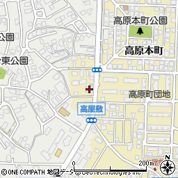 北陸銀行高原町支店周辺の地図