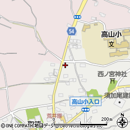 長野県上高井郡高山村高井3006周辺の地図