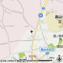 長野県上高井郡高山村高井3029周辺の地図