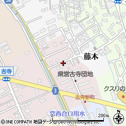 富山県富山市古寺新町周辺の地図