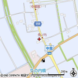 栃木県宇都宮市中里町1201周辺の地図