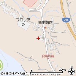 栃木県那須烏山市滝田1756周辺の地図