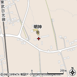 栃木県日光市明神273周辺の地図
