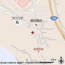 栃木県那須烏山市滝田1756-1周辺の地図