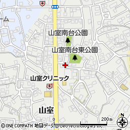 富山県富山市山室357-13周辺の地図
