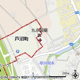 丸永製菓株式会社　関東那須工場周辺の地図