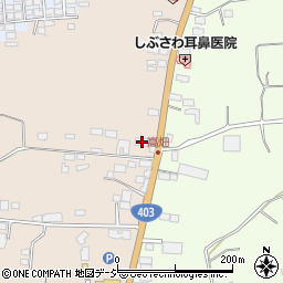 長野県須坂市小河原高畑町1261周辺の地図