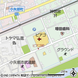 富山第一銀行ピアゴ小矢部店 ＡＴＭ周辺の地図