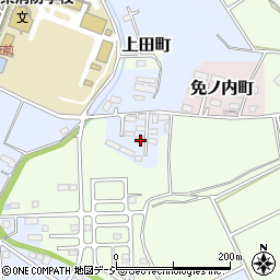 栃木県宇都宮市中里町43周辺の地図