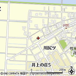石川県　津幡漕艇競技場周辺の地図
