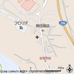 栃木県那須烏山市滝田928-2周辺の地図