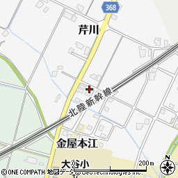 富山県小矢部市芹川1118-5周辺の地図