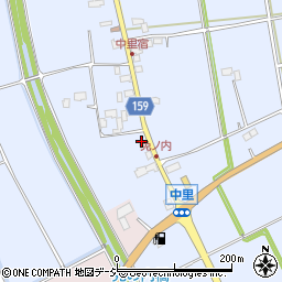 栃木県宇都宮市中里町1206周辺の地図