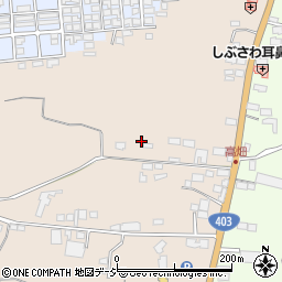 長野県須坂市小河原高畑町1284周辺の地図