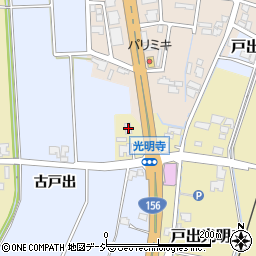 ファミリーマート高岡戸出光明寺店周辺の地図