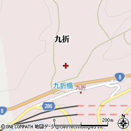 石川県津幡町（河北郡）九折（リ）周辺の地図