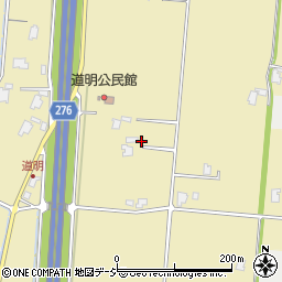 富山県小矢部市道明175周辺の地図