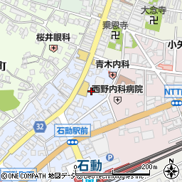 富山県小矢部市石動町1周辺の地図