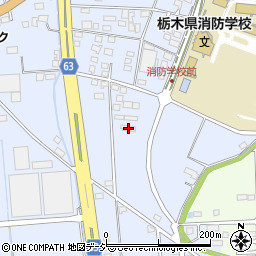 栃木県宇都宮市中里町389周辺の地図