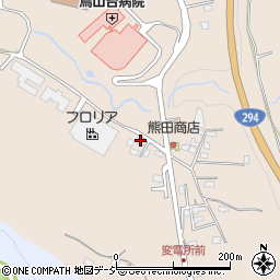栃木県那須烏山市滝田935周辺の地図