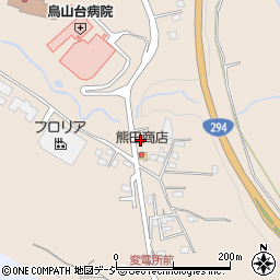 栃木県那須烏山市滝田930-6周辺の地図