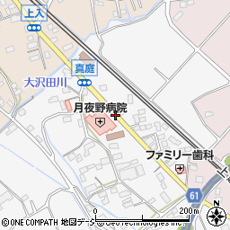 上新道周辺の地図