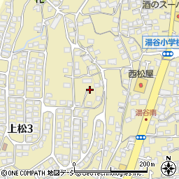 長野県長野市上松3丁目27周辺の地図
