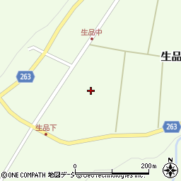 群馬県利根郡川場村生品1228周辺の地図