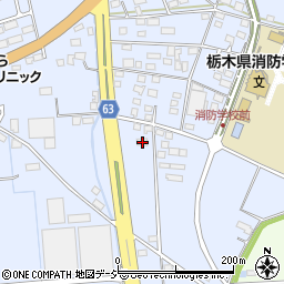 栃木県宇都宮市中里町378周辺の地図
