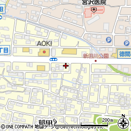 クリーニングアピア稲田店周辺の地図