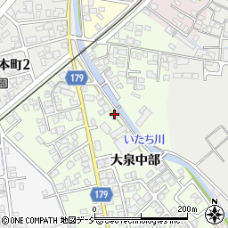 富山県富山市大泉中部112周辺の地図