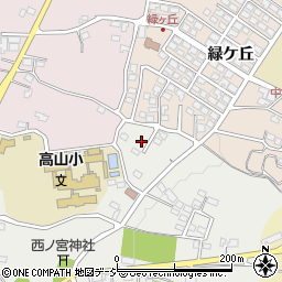 長野県上高井郡高山村高井3427周辺の地図