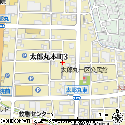 富山県富山市太郎丸本町周辺の地図