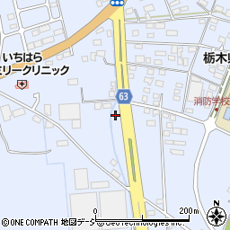 栃木県宇都宮市中里町377周辺の地図