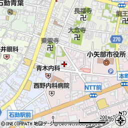 北陸銀行津沢支店周辺の地図