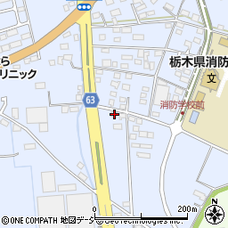 栃木県宇都宮市中里町376周辺の地図