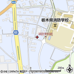 栃木県宇都宮市中里町383周辺の地図