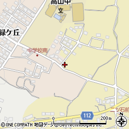 長野県上高井郡高山村二ツ石4556周辺の地図