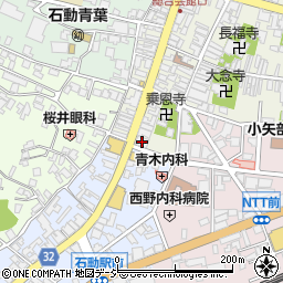 北國銀行石動支店周辺の地図