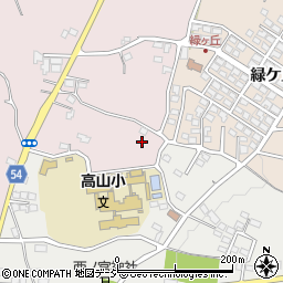 長野県上高井郡高山村高井3423周辺の地図