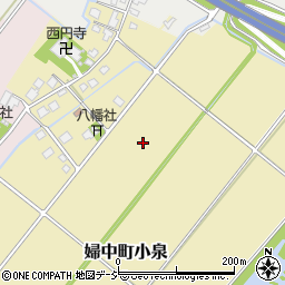 富山県富山市婦中町小泉周辺の地図
