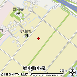 富山県富山市婦中町小泉周辺の地図